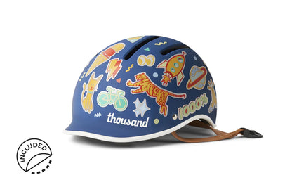 Thousand Helmet- Heritage 2.0 Helmet- Blazing Blue (Kids)